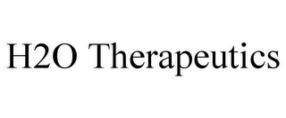 H2O THERAPEUTICS