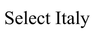 SELECT ITALY