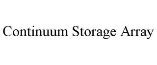 CONTINUUM STORAGE ARRAY