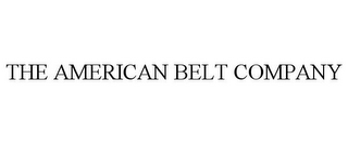 THE AMERICAN BELT COMPANY