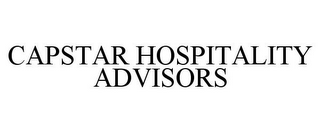 CAPSTAR HOSPITALITY ADVISORS