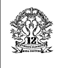 12 TWELVE BLOCKS MODA COUTURE