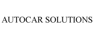 AUTOCAR SOLUTIONS