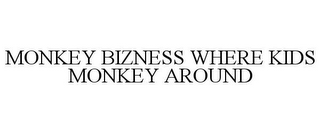 MONKEY BIZNESS WHERE KIDS MONKEY AROUND