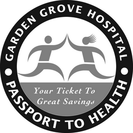 GARDEN GROVE HOSPITAL PASSPORT TO HEALTH YOUR TICKET TO GREAT SAVINGS