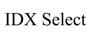 IDX SELECT