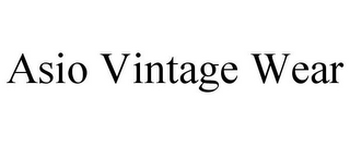 ASIO VINTAGE WEAR