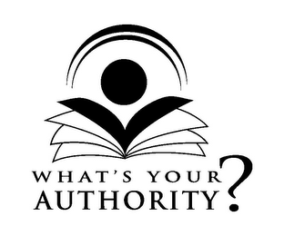 WHAT'S YOUR AUTHORITY?