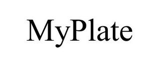 MYPLATE