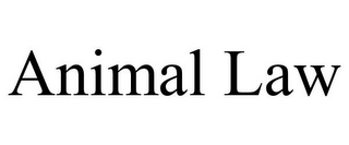 ANIMAL LAW