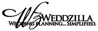 WZ WEDDZILLA WEDDING PLANNING...SIMPLIFIED.