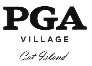 PGA VILLAGE CAT ISLAND