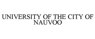 UNIVERSITY OF THE CITY OF NAUVOO