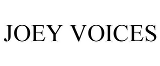 JOEY VOICES