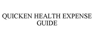 QUICKEN HEALTH EXPENSE GUIDE