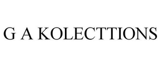 G A KOLECTTIONS