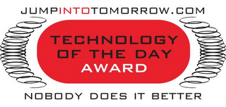 JUMPINTOTOMORROW.COM TECHNOLOGY OF THE DAY AWARD NOBODY DOES IT BETTER