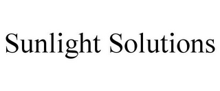 SUNLIGHT SOLUTIONS