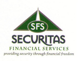 SFS SECURITAS FINANCIAL SERVICES PROVIDING SECURITY THROUGH FINANCIAL FREEDOM