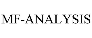 MF-ANALYSIS