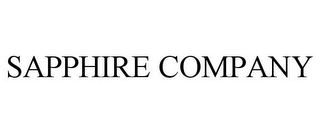 SAPPHIRE COMPANY
