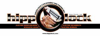 HIPPOLOCK LOCKS THAT CAN HANDLE THE PRESSURE! MIAMI FLORIDA, USA ELECTRIC DOOR HOLDERS ELECTRIC DEADBOLTS MAGNETIC LOCKS ELECTRIC STRIKES WWW.HIPPOLOCK.COM