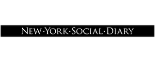 NEW·YORK·SOCIAL·DIARY