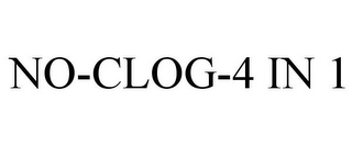 NO-CLOG-4 IN 1