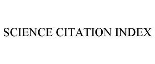 SCIENCE CITATION INDEX