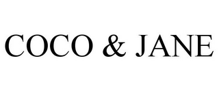 COCO & JANE