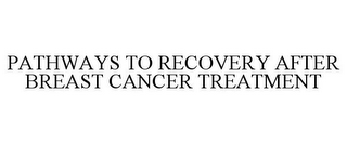 PATHWAYS TO RECOVERY AFTER BREAST CANCER TREATMENT