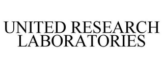 UNITED RESEARCH LABORATORIES