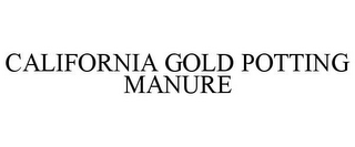 CALIFORNIA GOLD POTTING MANURE