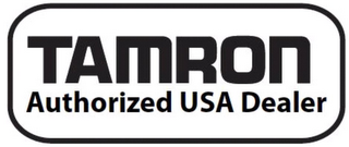 TAMRON AUTHORIZED USA DEALER