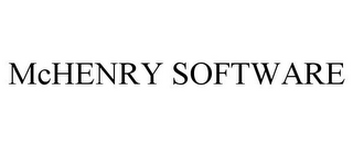 MCHENRY SOFTWARE