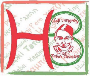 HB HAJI INTEGRITY BABA'S DEVOTION