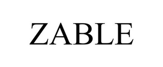 ZABLE
