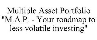 MULTIPLE ASSET PORTFOLIO "M.A.P. - YOUR ROADMAP TO LESS VOLATILE INVESTING"