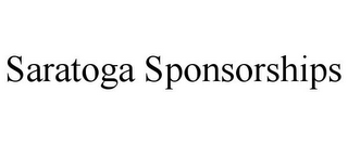 SARATOGA SPONSORSHIPS