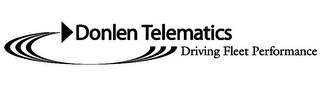 DONLEN TELEMATICS DRIVING FLEET PERFORMANCE