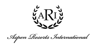 ARI ASPEN RESORTS INTERNATIONAL