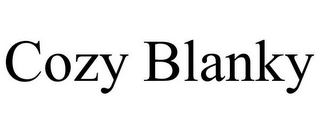 COZY BLANKY
