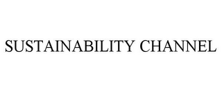 SUSTAINABILITY CHANNEL