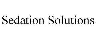 SEDATION SOLUTIONS