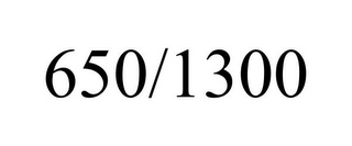 650/1300