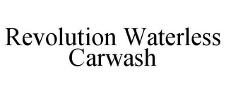 REVOLUTION WATERLESS CARWASH