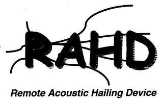 RAHD REMOTE ACOUSTIC HAILING DEVICE