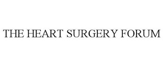 THE HEART SURGERY FORUM