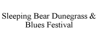 SLEEPING BEAR DUNEGRASS & BLUES FESTIVAL