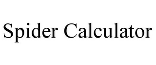 SPIDER CALCULATOR